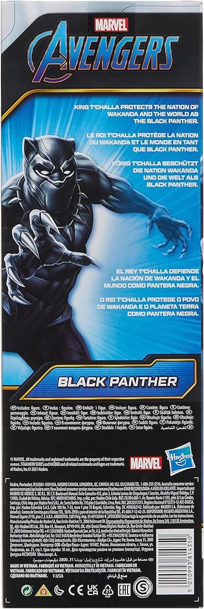 Avengers Black Panther (30 cm Actionfigur mit Titan Hero Blast Gear)