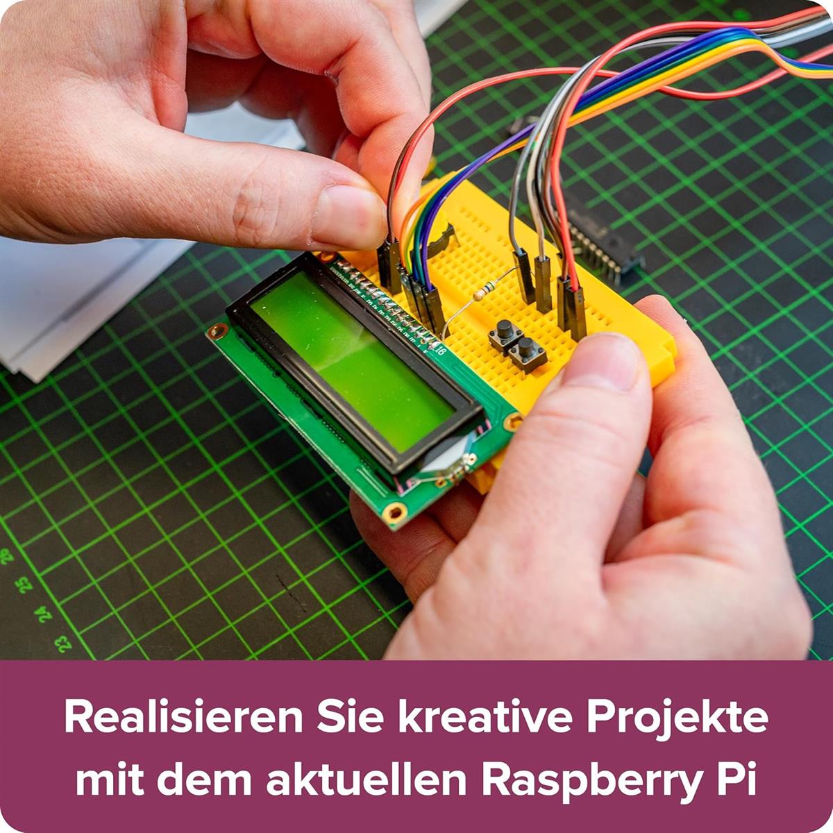 FRANZIS 67219 - Mach's einfach Raspberry Pi 5 für Einsteiger, inkl. Allen Bauteilen und umfangreichem Handbuch