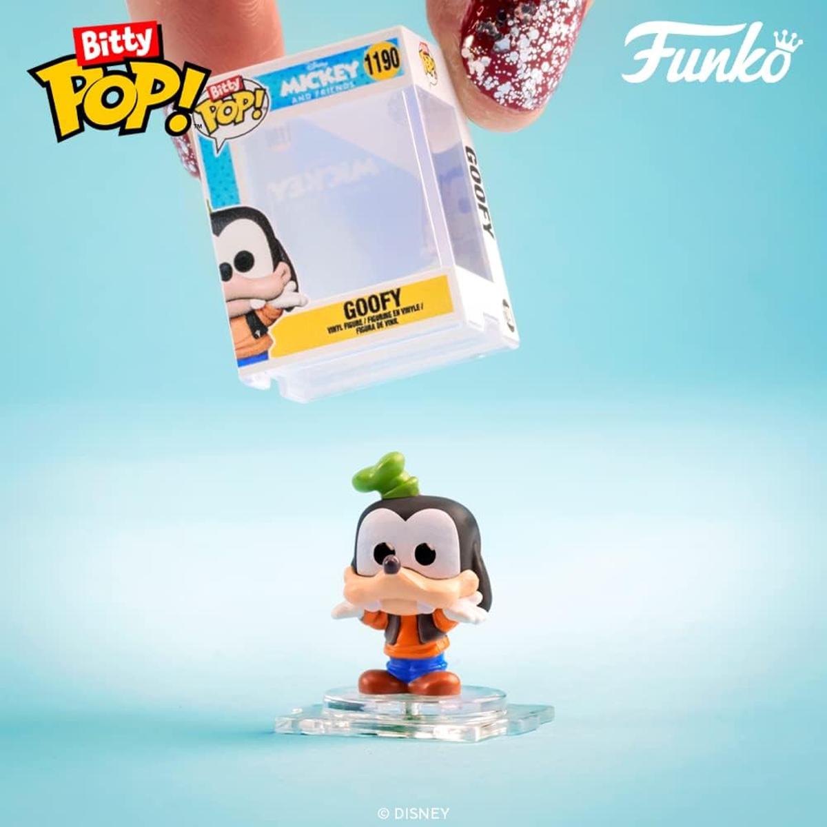 Funko Bitty Pop! Disney - Minnie Mouse (red Dress), Daisy Duck, Donald Duck und eine Überraschungs-Mini-Figur - 0.9 Inch (2.2 cm) Sammlerstück Stapelbares Display-Regal Inklusive - Geschenkidee