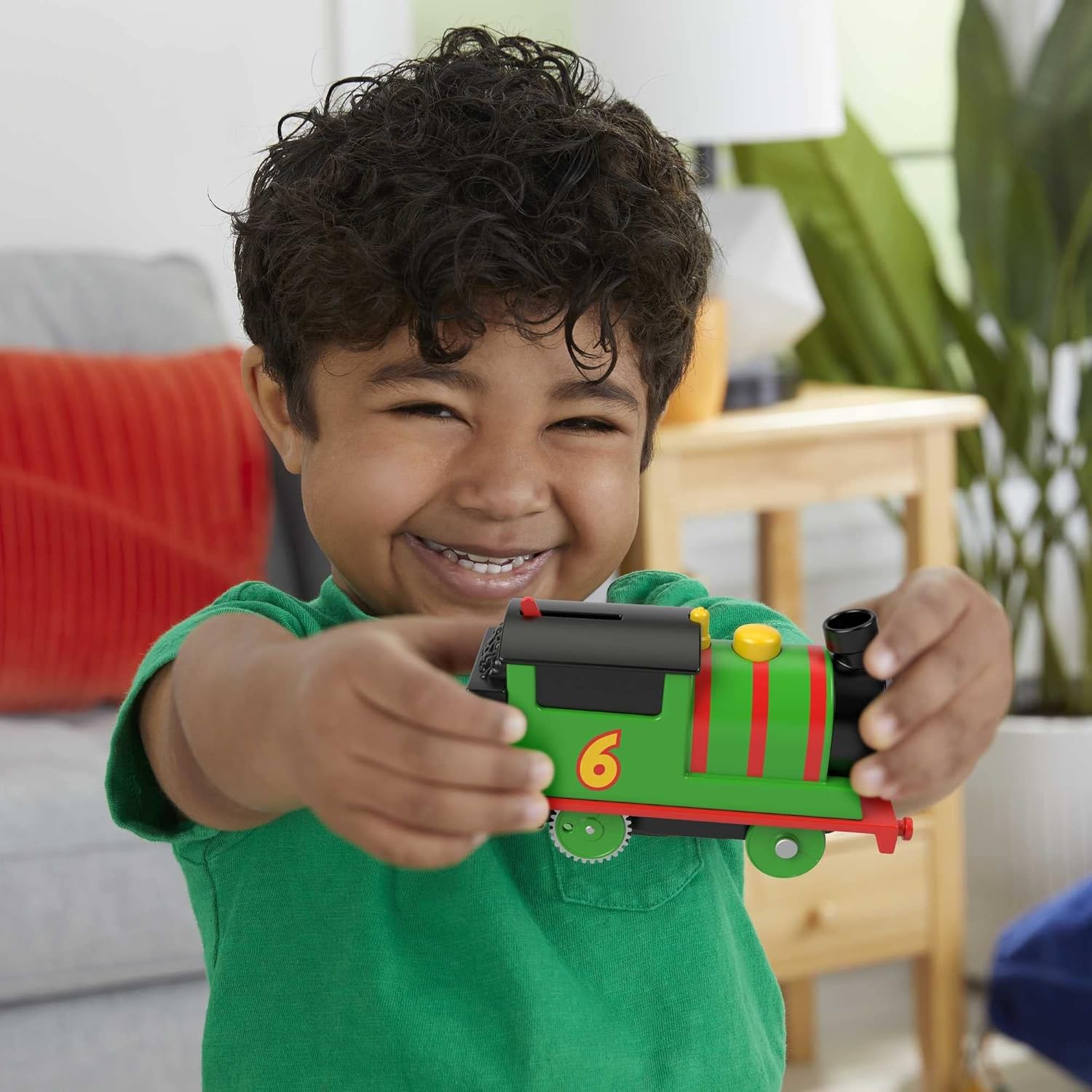 Thomas & Friends Percy 6-in-1 Spielzeugbahn für Kinder ab 3 Jahren