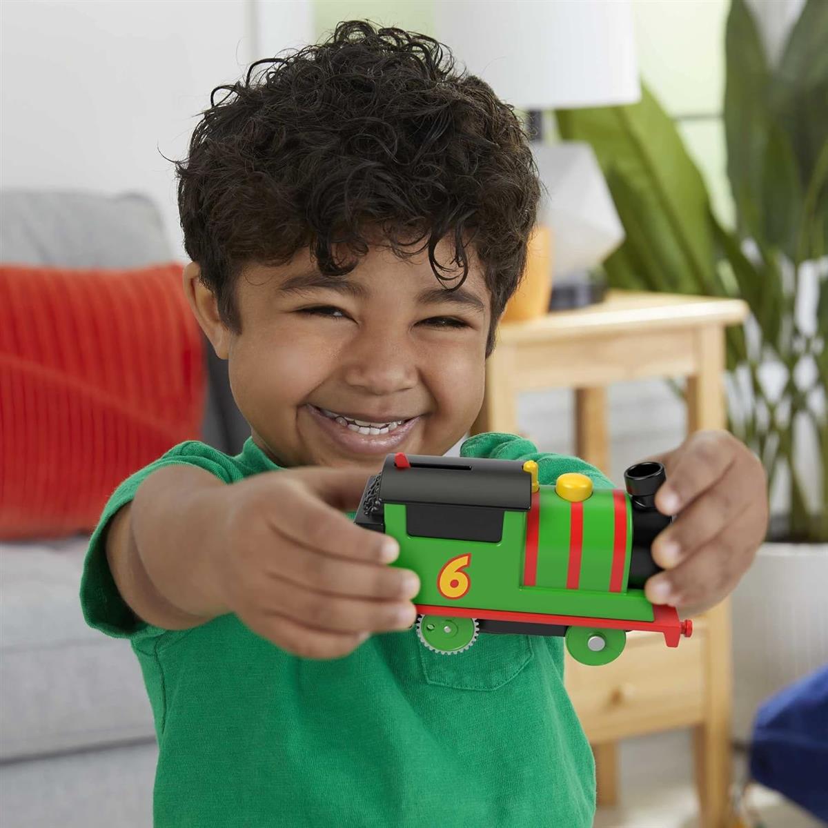 Thomas & Friends Percy 6-in-1 Spielzeugbahn für Kinder ab 3 Jahren