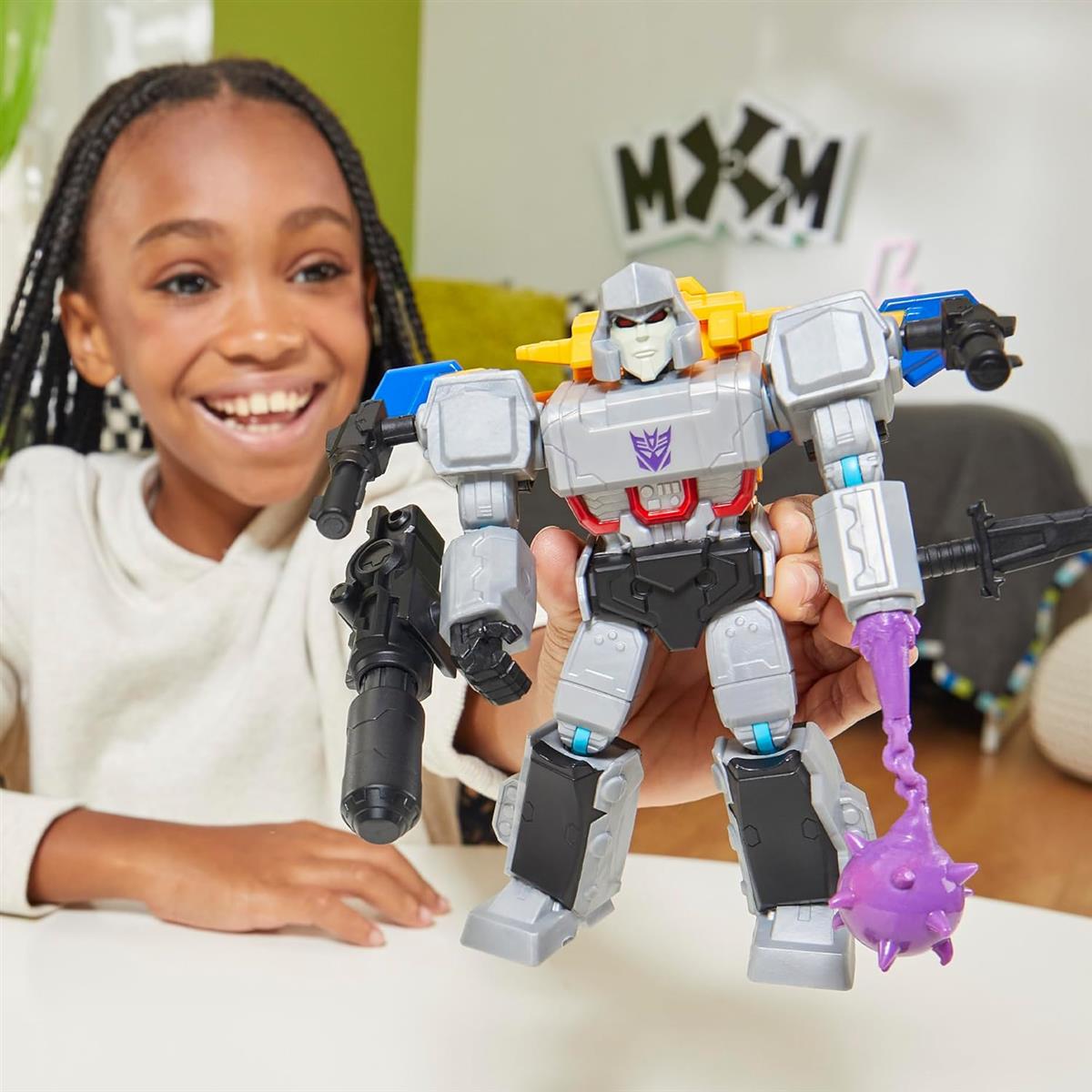 Transformers MixMashers Megatron individuell kombinierbare Deluxe Action-Figur & Accessoires