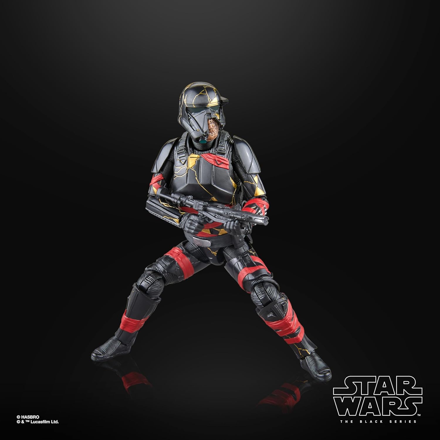 Star Wars The Black Series Night Trooper, Star Wars: Ahsoka Premium Action-Figur zum Sammeln (15 cm)