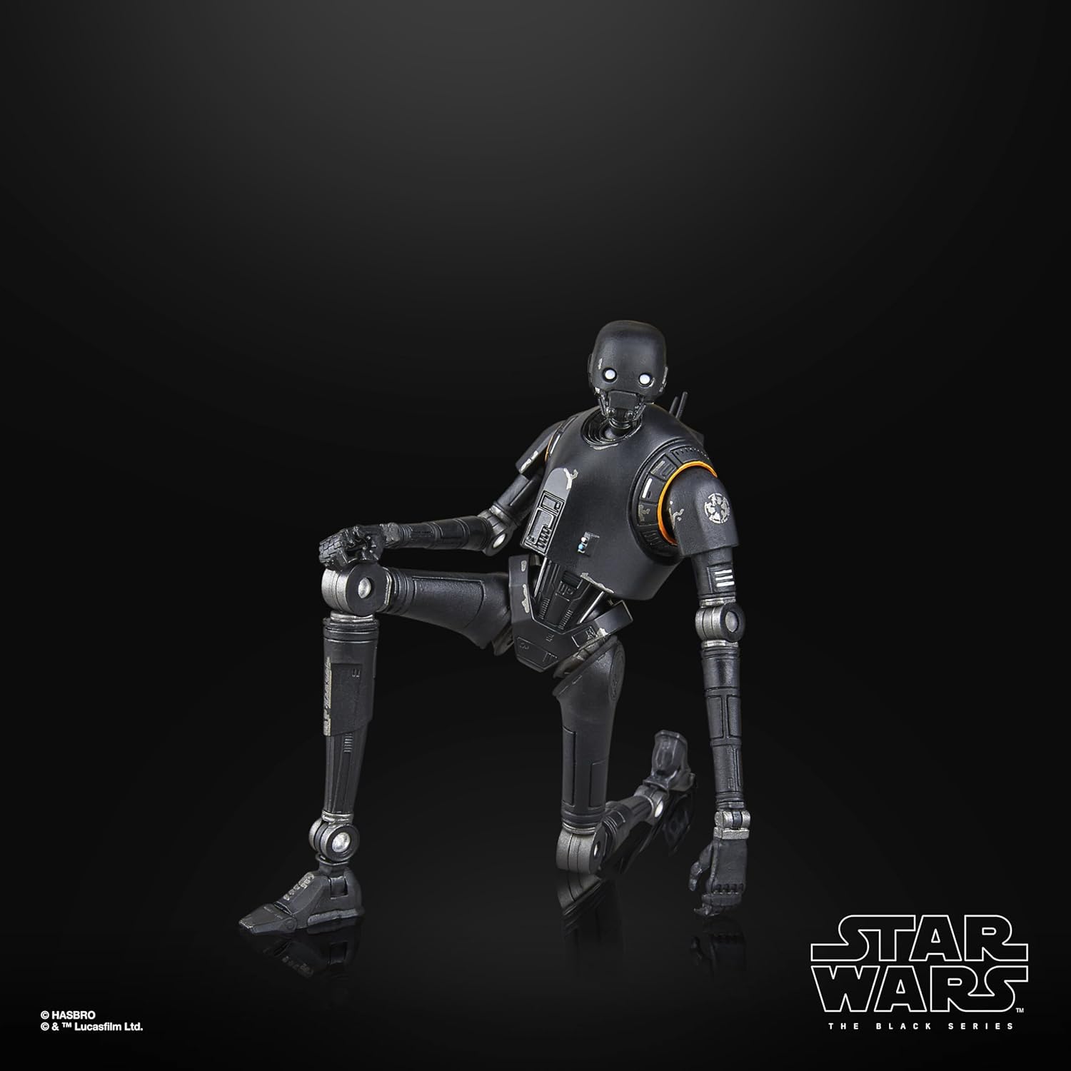 Star Wars The Black Series K-2SO (Kay-Tuesso) Andor Action-Figur zum Sammeln, 15 cm