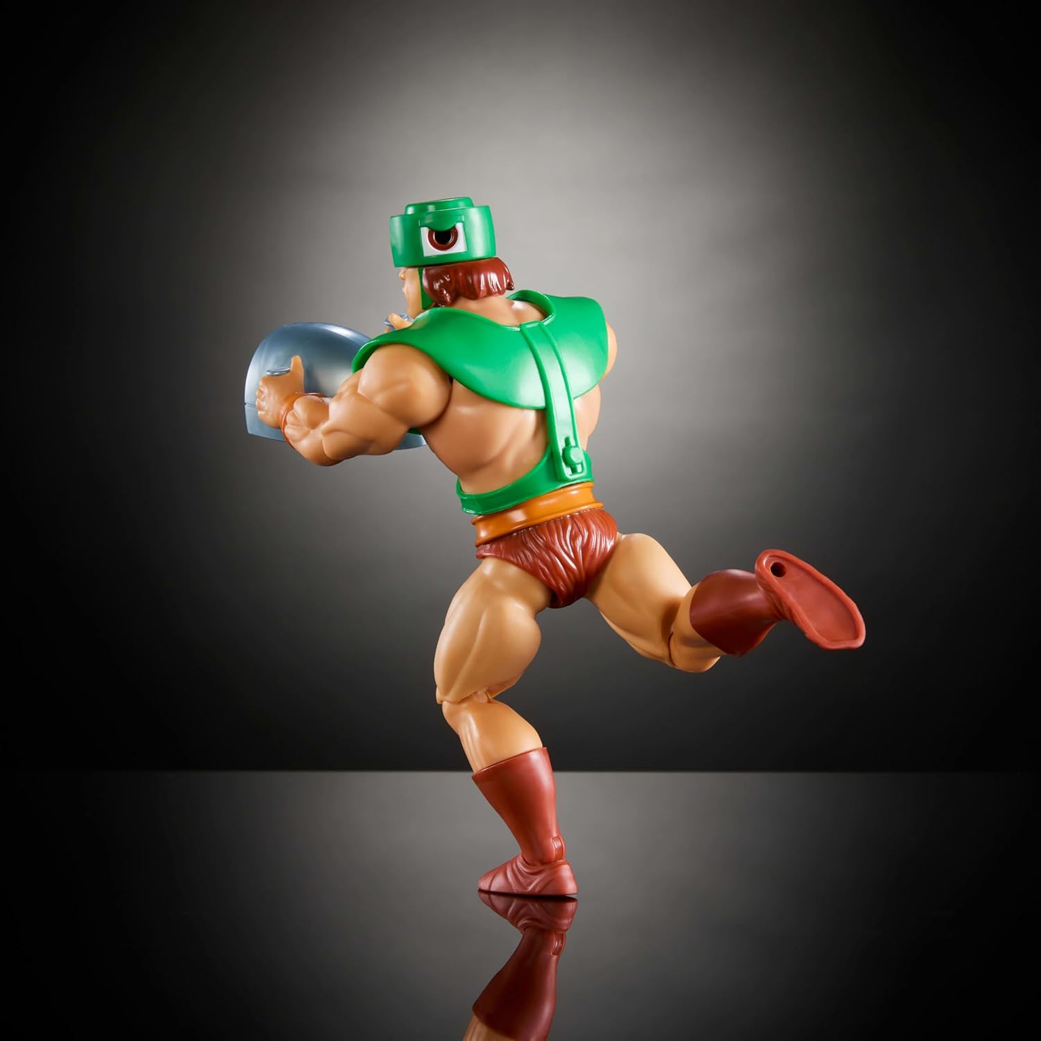 Masters of the Universe Origins Actionfigur Tri-Klops aus der Cartoon-Kollektion, ca.14 cm groß, der Mann mit dem Radarauge aus der TV-Serie der 1980er, Gestaltung und Zubehör mit vielen Details,JBM81