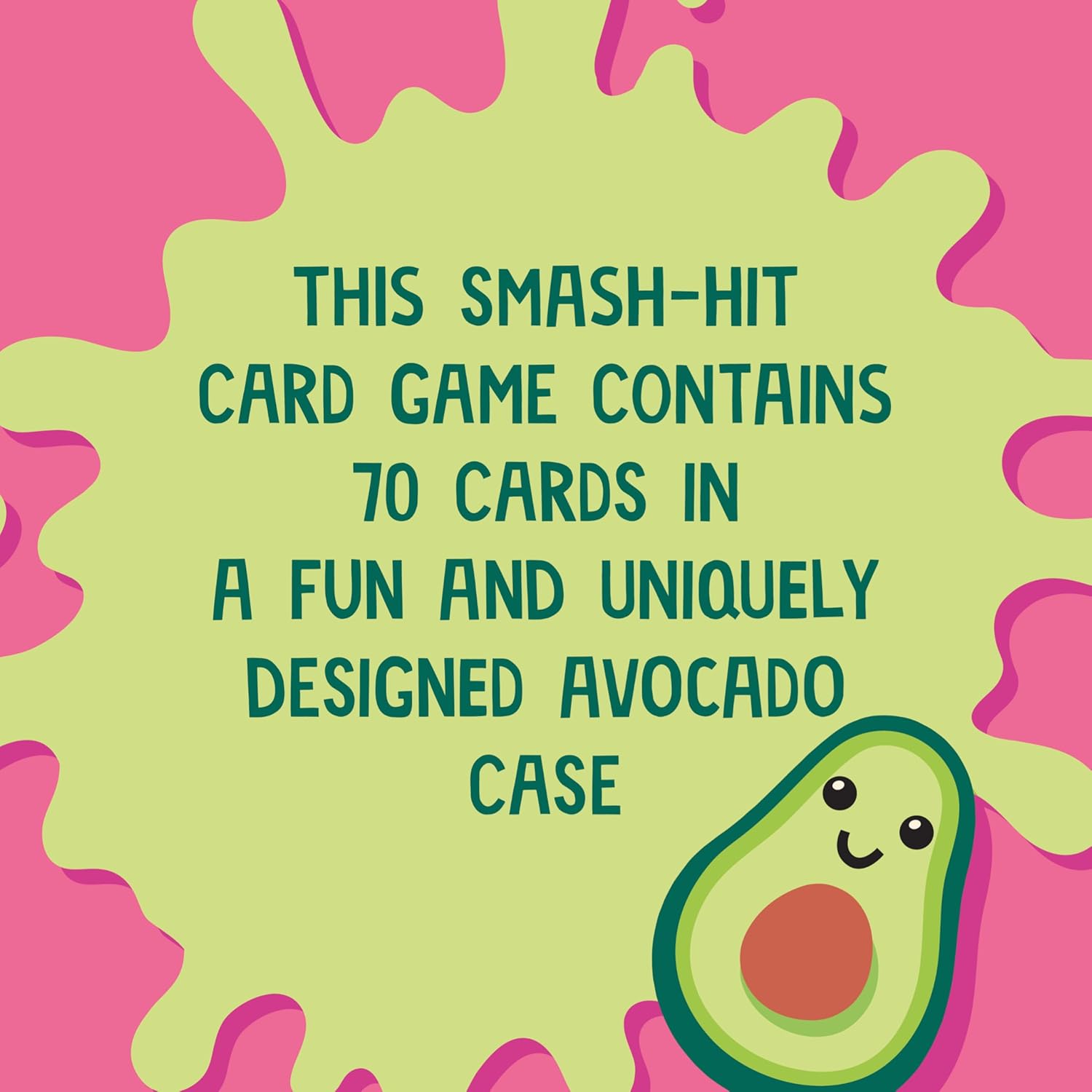 Ridley's Avocado Smash, schnelles Familien-Kartenspiel, Schnappverschluss