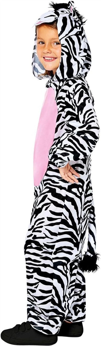 amscan gestreiftes Zebra Kostüm für Kinder 8-10 Jahre