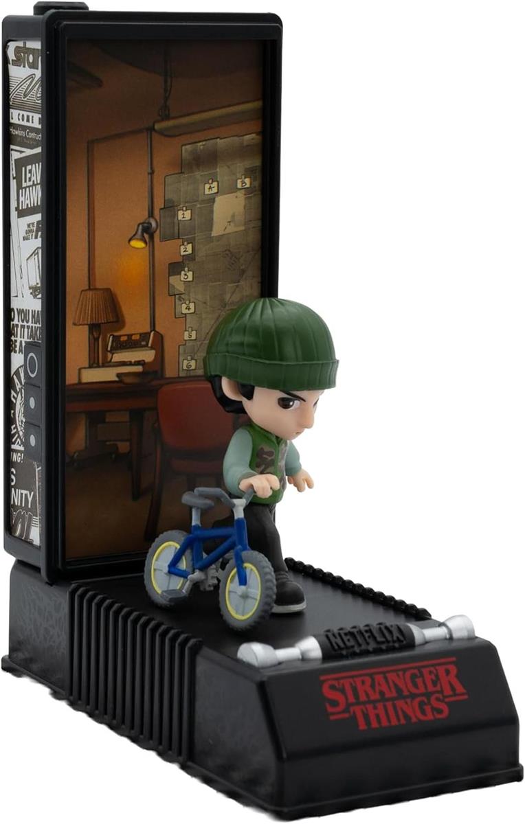 YuMe Stranger Things Walkie-Talkie zum Sammeln | Reversible Minifigur Capsule Series 3 und Display | Netflix Merchandise | Geschenkspielzeug für Kinder, Erwachsene und Fans der Serie
