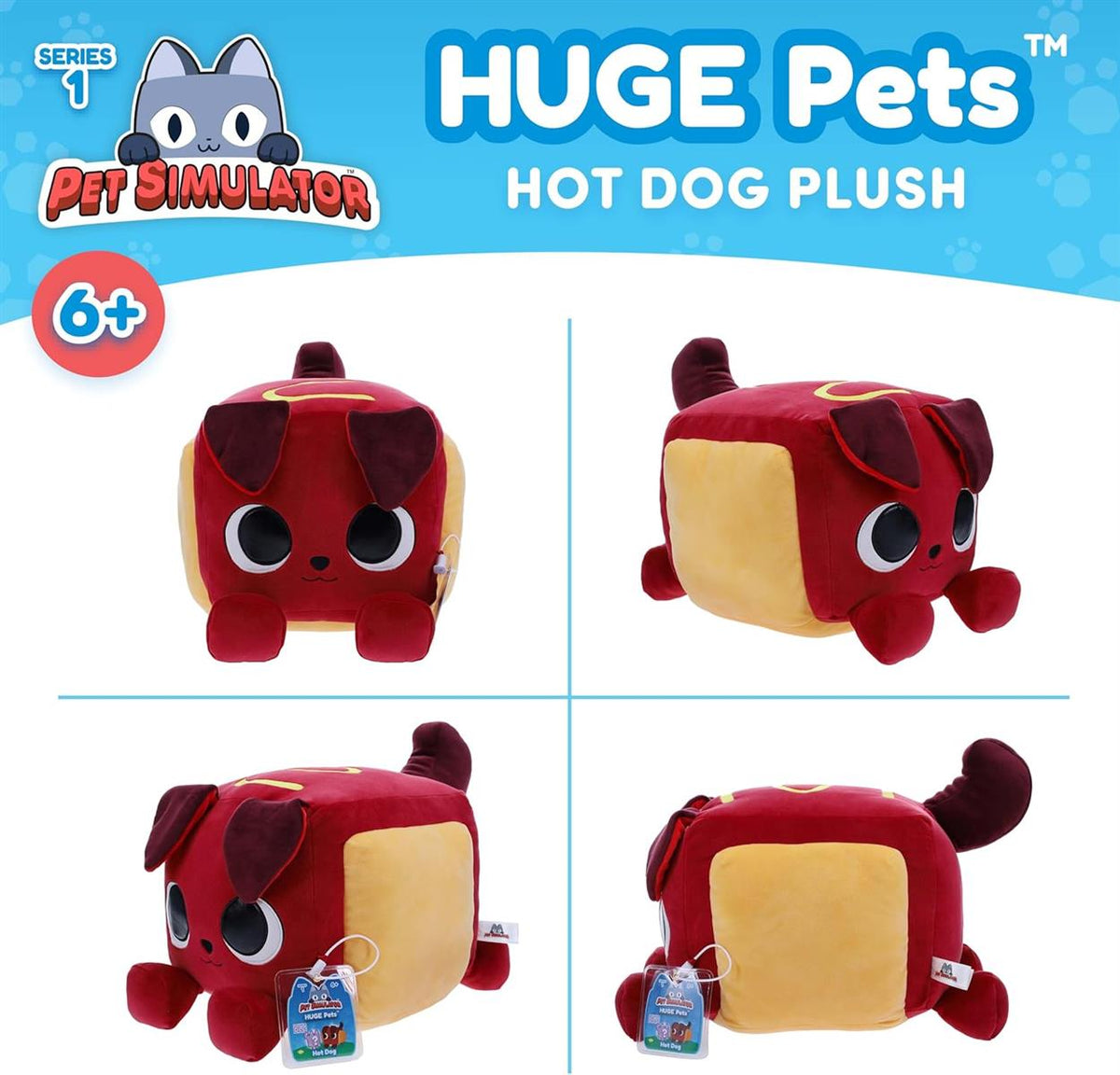 Pet Simulator - Große Tiere - Hotdog - 25 cm
