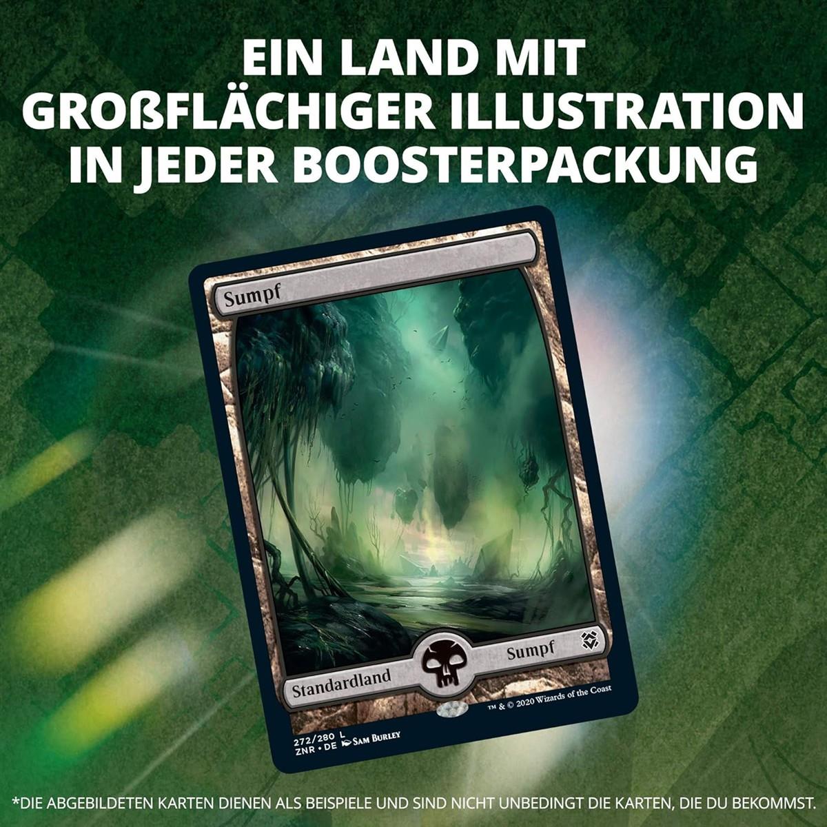 Magic: The Gathering Zendikars Erneuerung Bundle 10 Boosterpackungen Deutsch