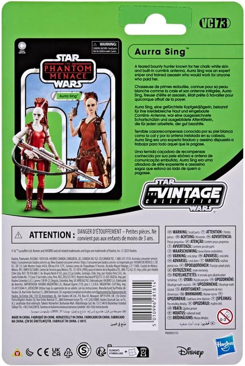 Star Wars The Vintage Collection Aurra Sing, Star Wars: Die dunkle Bedrohung Action-Figur
