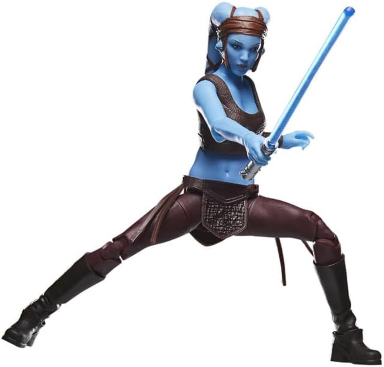 Star Wars The Black Series Aayla Secura, Rache der Sith 20-jähriges Jubiläum Action-Figur zum Sammeln (15 cm)