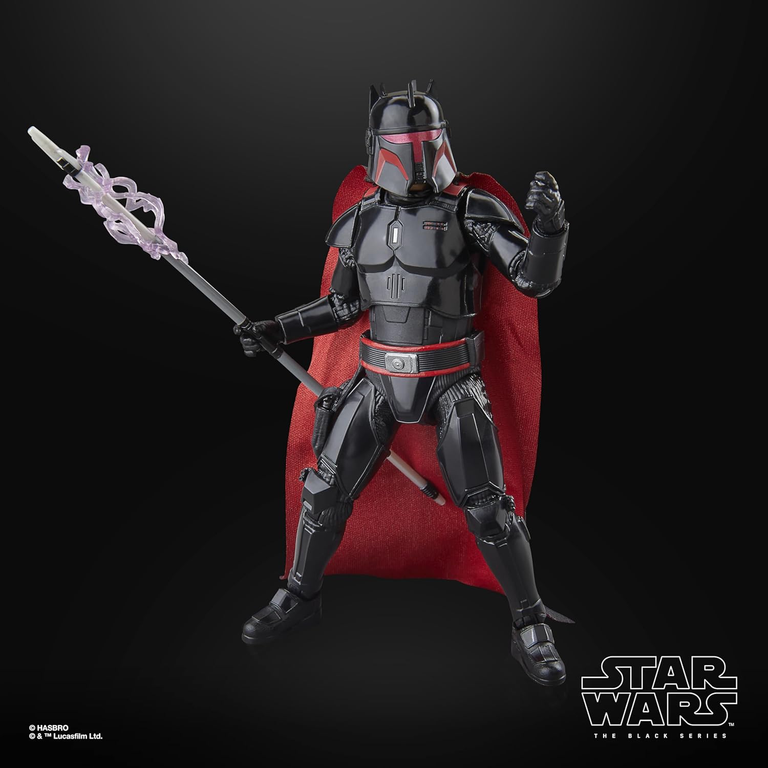Star Wars The Black Series Moff Gideon (Dunkeltruppler Rüstung), Star Wars: The Mandalorian Premium Action-Figur zum Sammeln (15 cm)