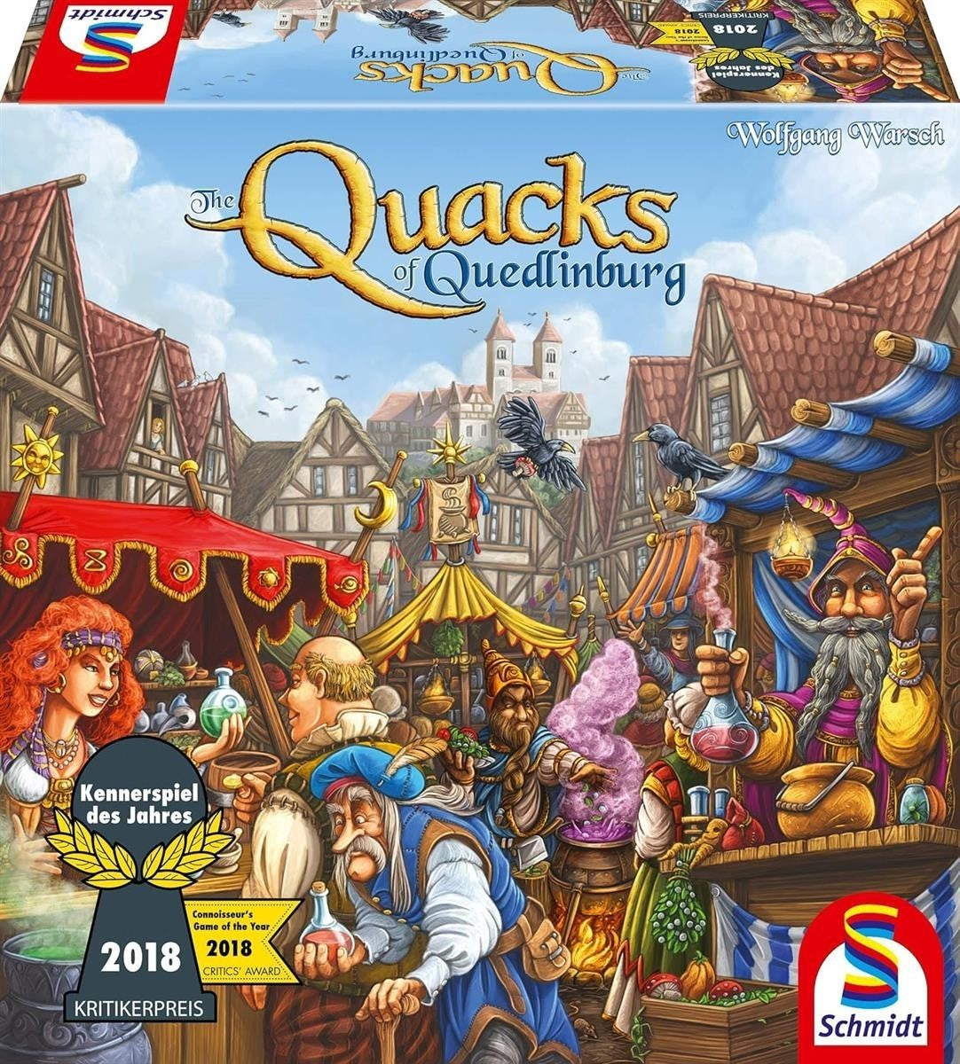 Schmidt, Quacks of Quedlinburg, Brettspiel Englische Ausgabe 10+ 2-4 Spieler
