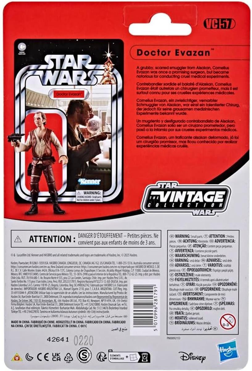 Star Wars The Vintage Collection Doctor Evazan, Star Wars: Eine Neue Hoffnung Action-Figur (Skala 9,5 cm)
