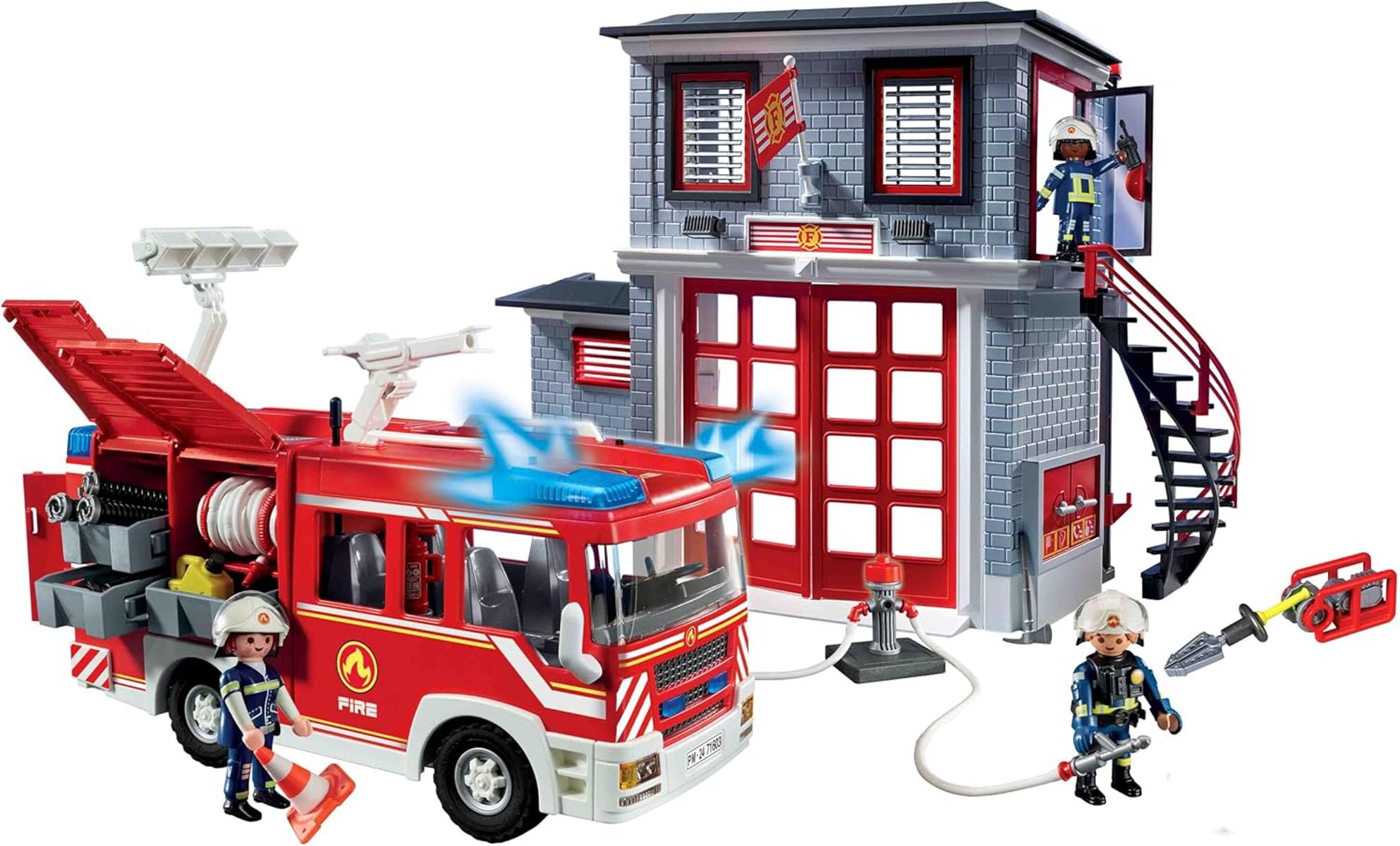 PLAYMOBIL Action Heroes 71603 Feuerwehr-Megaset