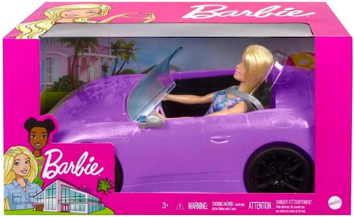Barbie Auto Lila Mattel HBY29