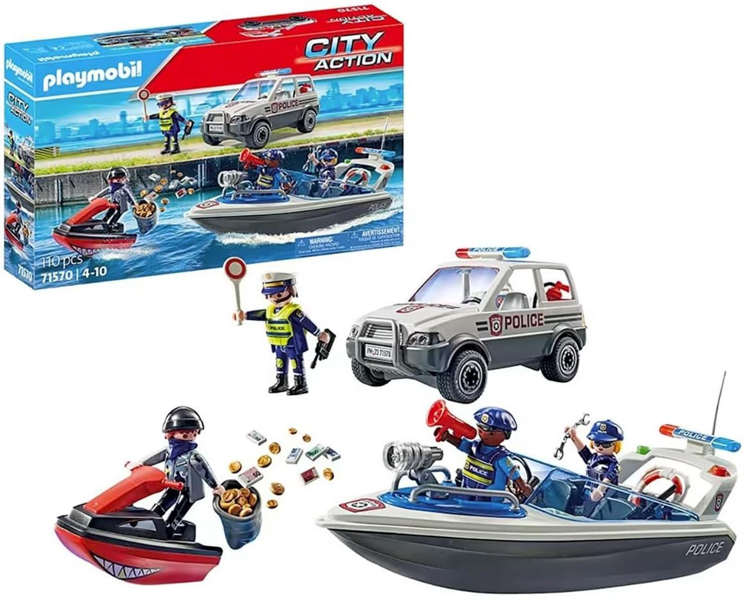PLAYMOBIL 71570 Polizeijagd im Wasser