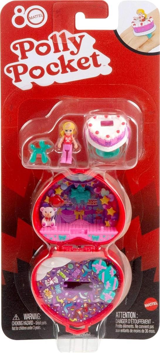 Polly Pocket Schatullen-Spielset Schmuckkästchen mit Puppe 4+ JGK21