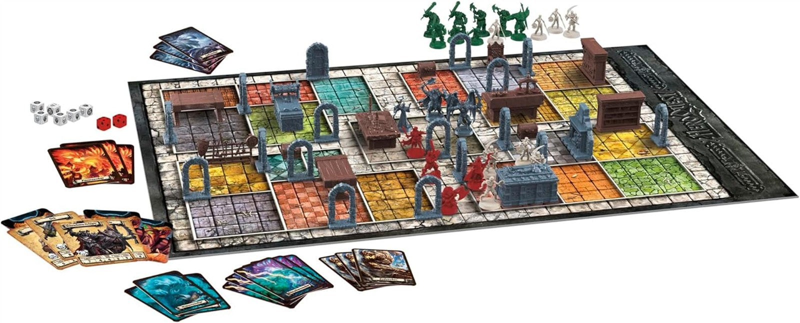 Avalon Hill HeroQuest Basisspiel, Dungeon Crawler Fantasie-Abenteuerspiel mit Miniaturen, ab 14 Jahren, für 2 − 5 Spieler