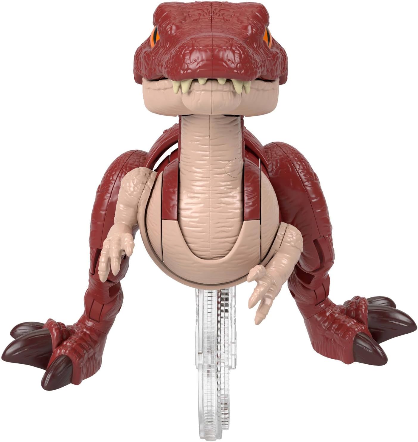 Fisher-Price Imaginext Jurassic World: Die Wiedergeburt Dinosaurier-Spielzeug, sprintende Spinosaurus-Figur, die nach vorne springen und zuschnappen kann, ca. 23 cm groß, JFR24