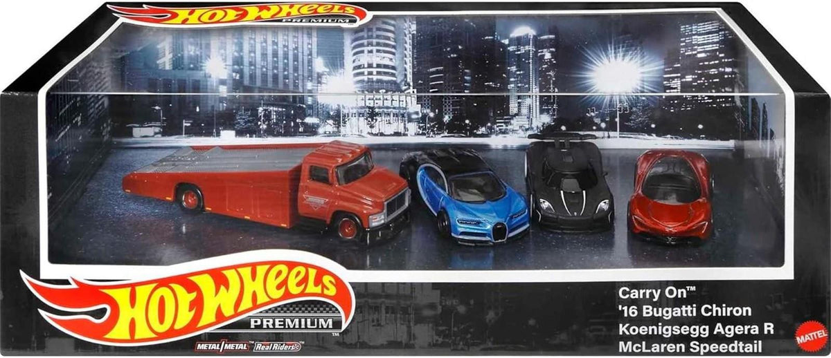 Hyper Cars | Hot Wheels Premium HCR54 | 4er Collector Set