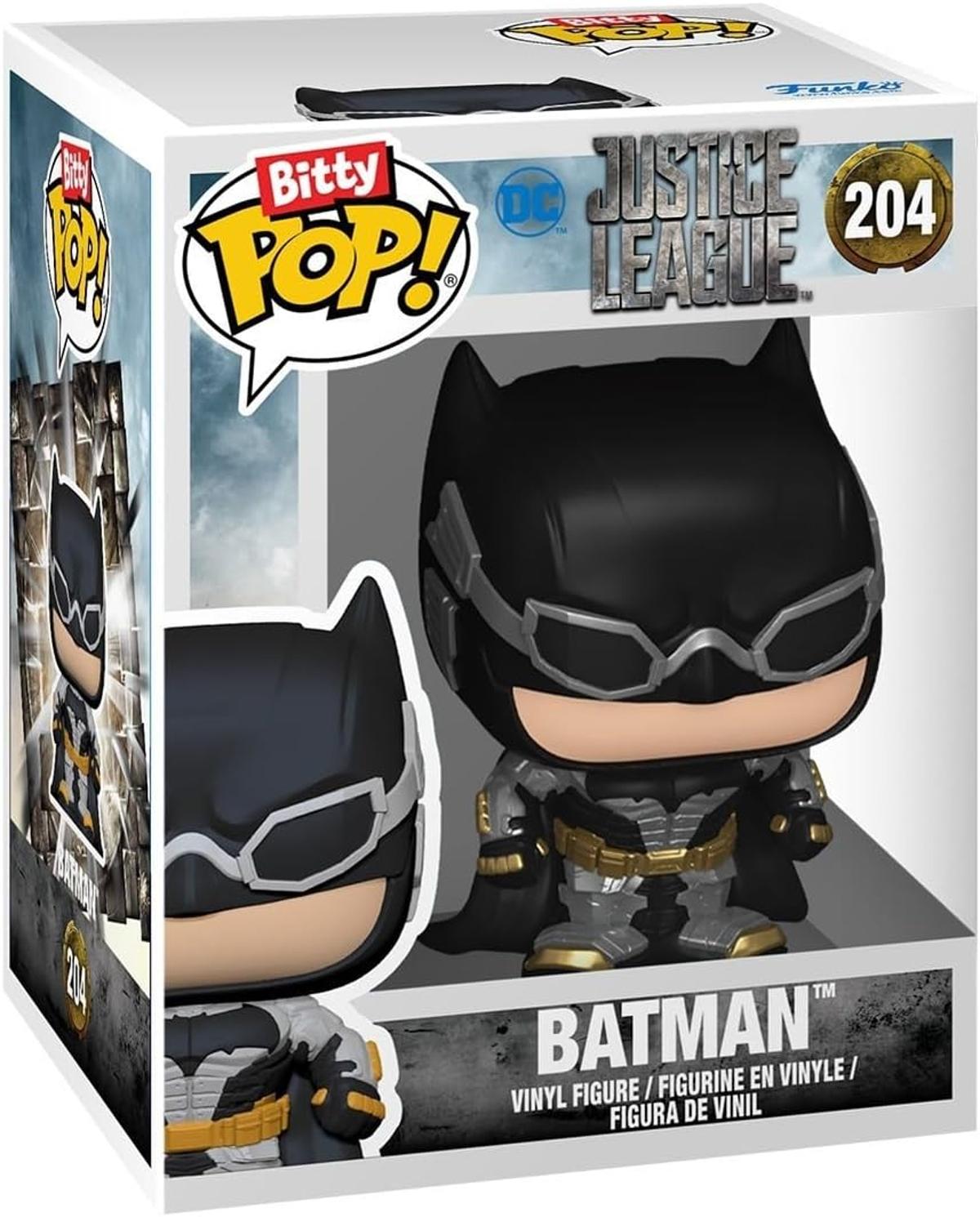 Funko Bitty Pop! Batman 85th - Catwoman 4PK und eine Überraschungs-Mini-Figur - 0.9 Inch (2.2 cm) - DC Comics Sammlerstück Stapelbares Display-Regal Inklusive - Geschenkidee Party-Tüten-Strumpf