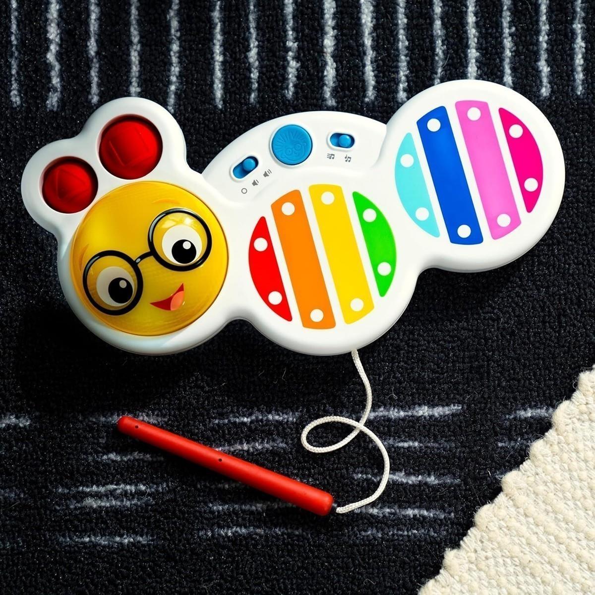 Baby Einstein Cal's Curious Keys Xylophon Musikspielzeug, Alter ab 12 Monate