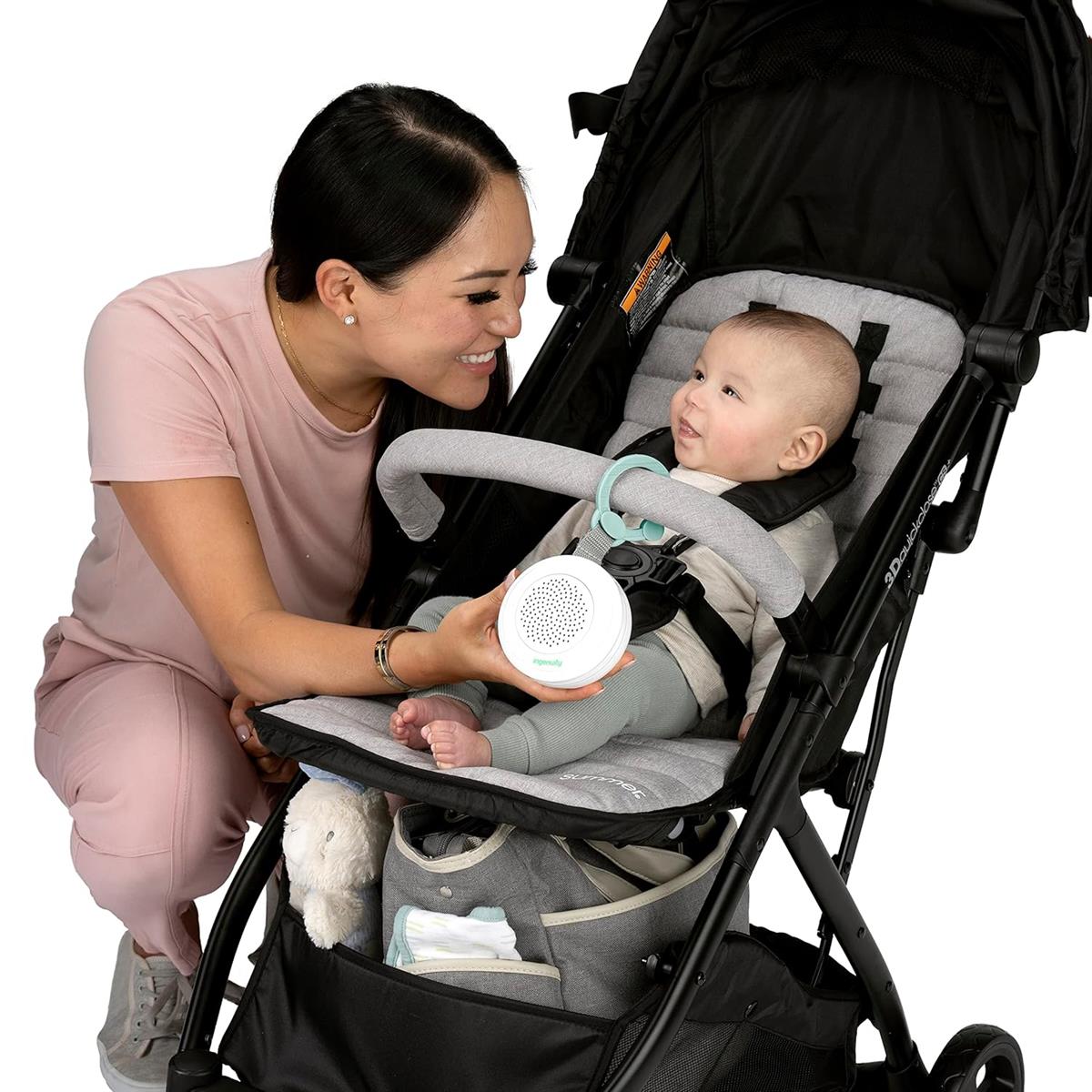 Ingenuity Pock-a-Bye Baby-Beruhiger und Bluetooth-Lautsprecher, Streamen Sie Musik oder vorgeladene Playlists