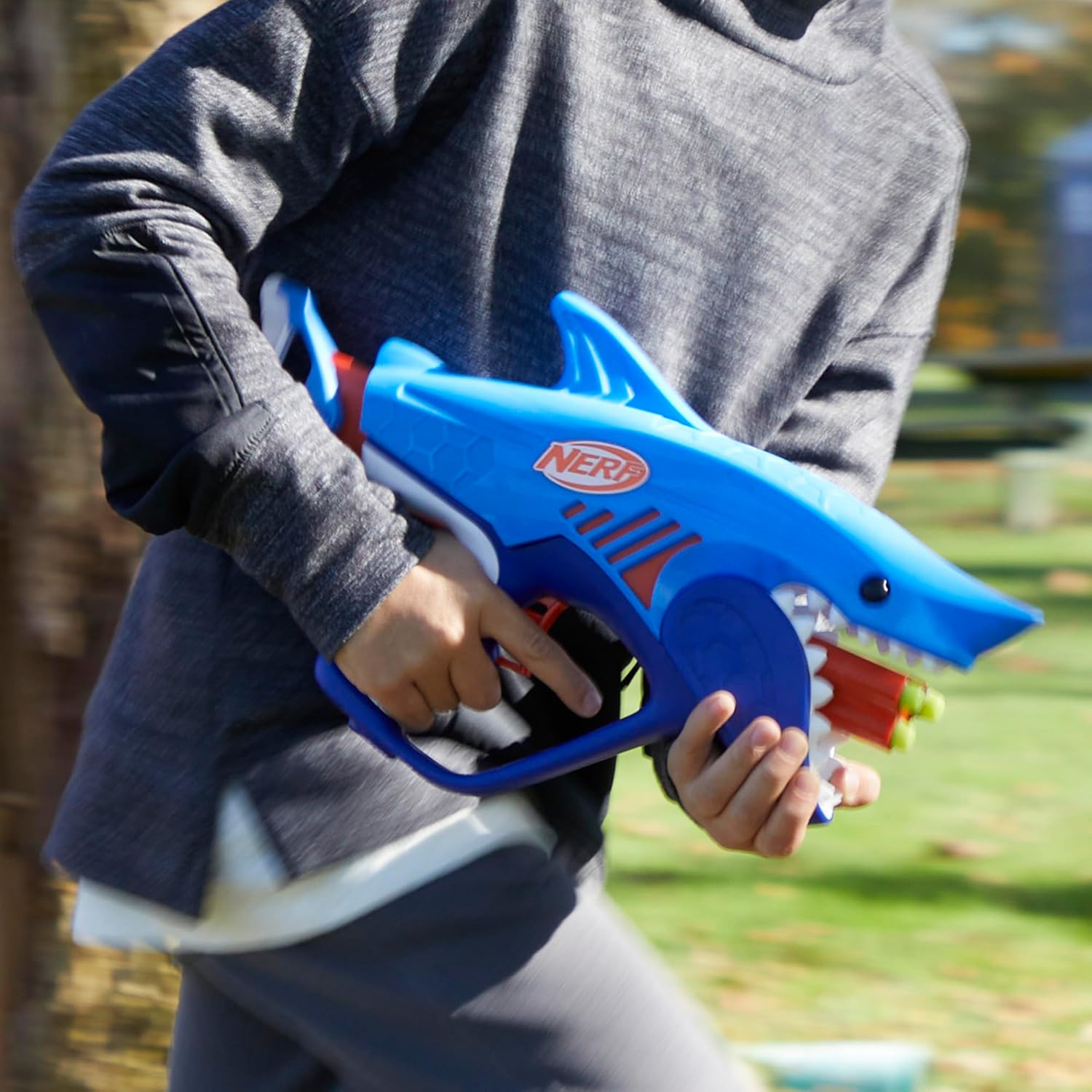 Nerf Junior Wild Sharkfire Easy Play Dart-Blaster