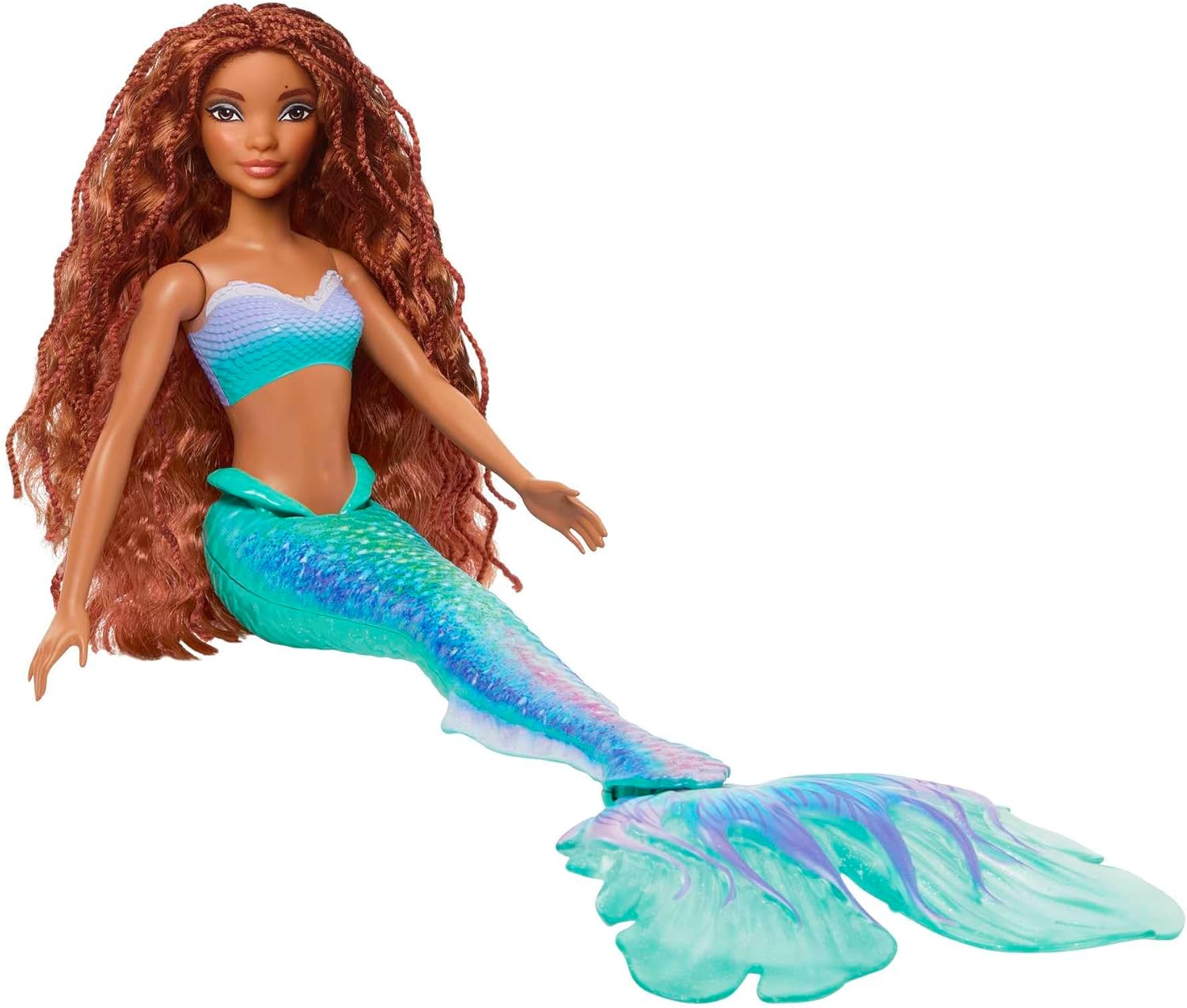 Mattel Disney Arielle Puppe Die kleine Meerjungfrau inspiriert vom Film The Little Mermaid Spielzeug beweglich Disney Geschenke Spielzeug ab 3 Jahre HLX08
