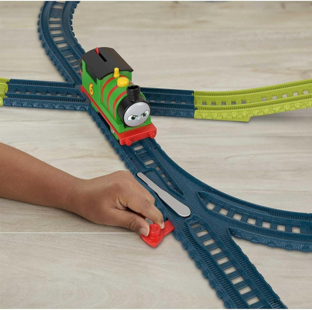 Thomas & Friends Percy 6-in-1 Spielzeugbahn für Kinder ab 3 Jahren