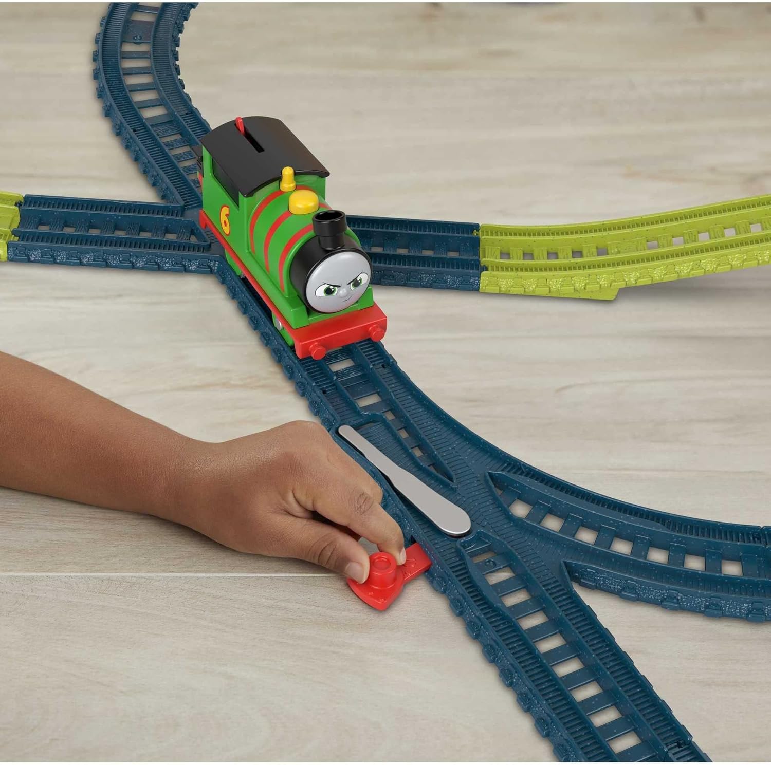 Thomas & Friends Percy 6-in-1 Spielzeugbahn für Kinder ab 3 Jahren