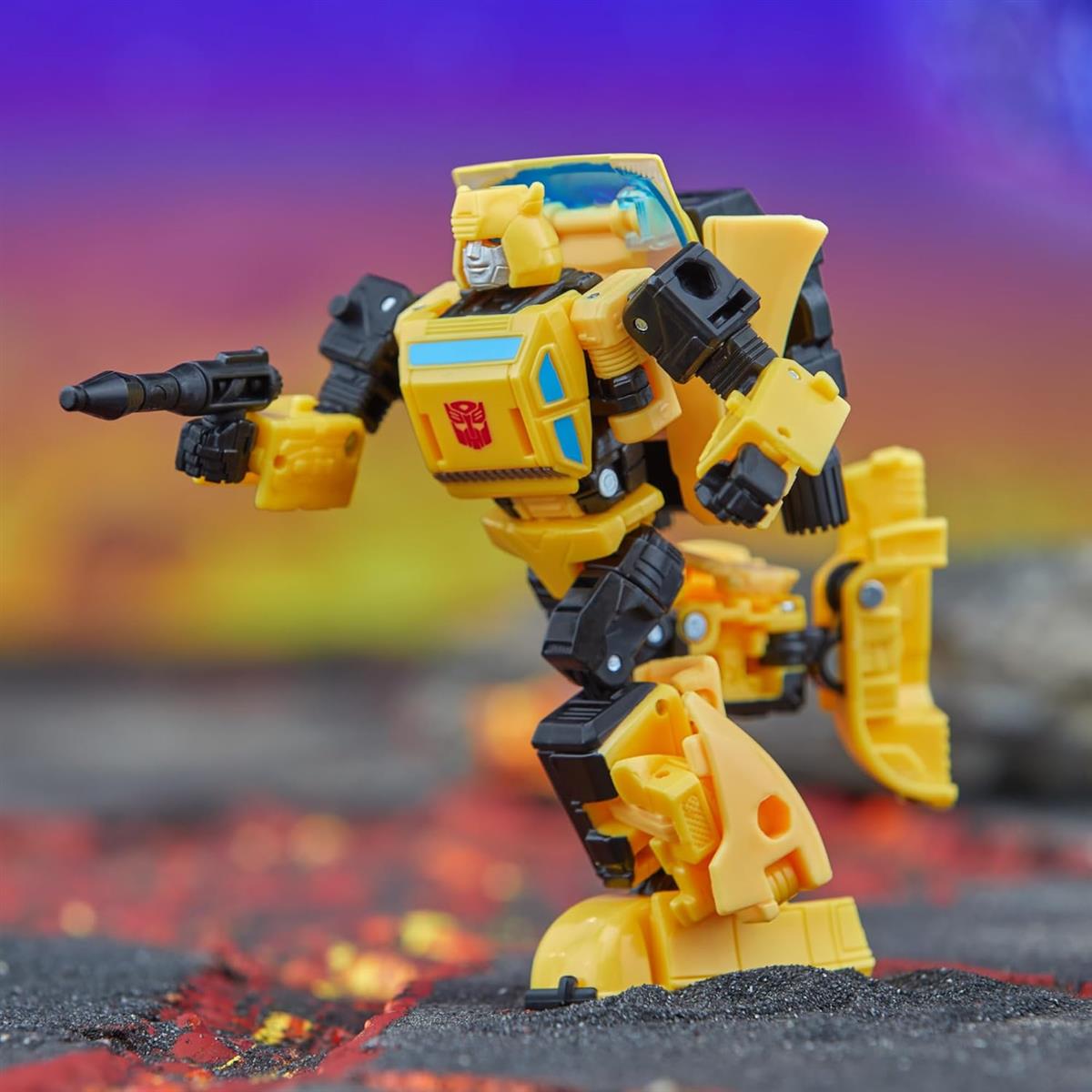 Transformers Legacy Deluxe-Klasse Origin Bumblebee Action-Figur