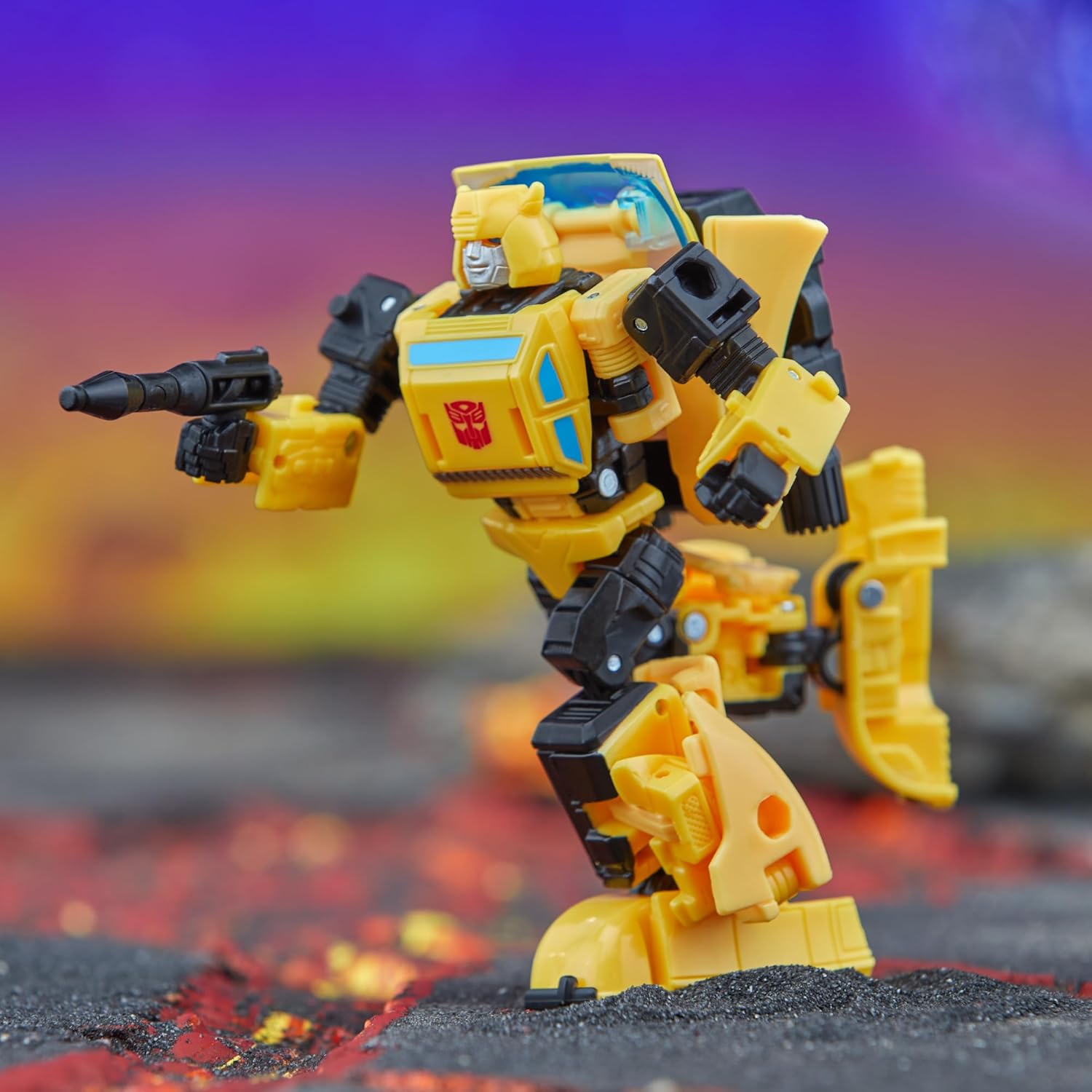 Transformers Legacy Deluxe-Klasse Origin Bumblebee Action-Figur