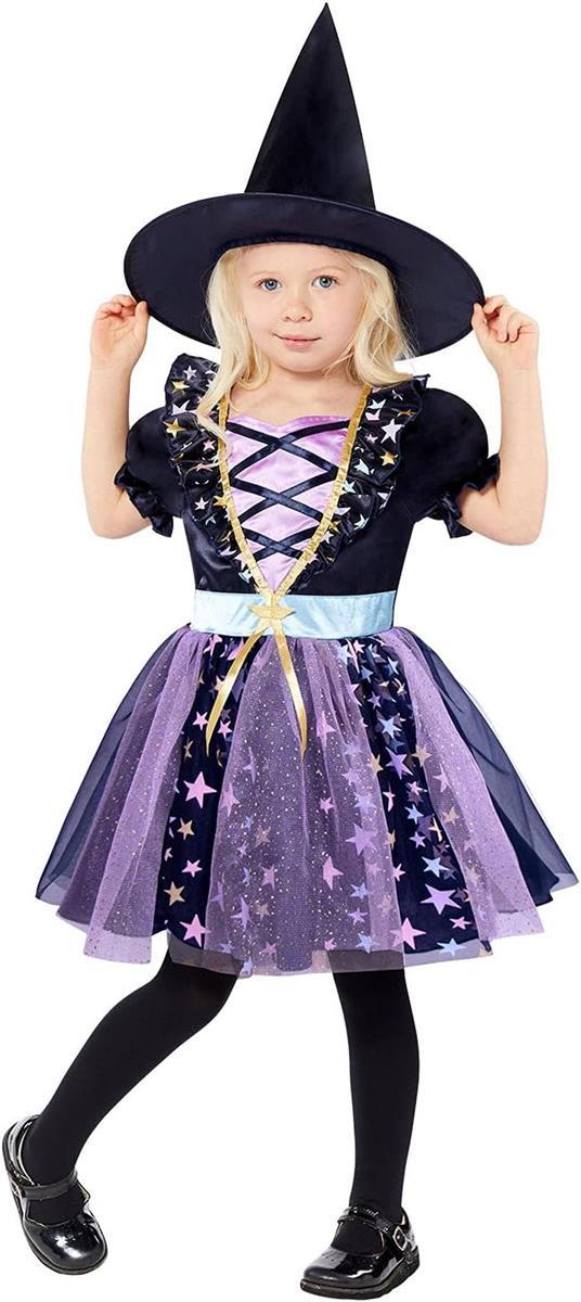 Amscan Mädchen Sternenlicht Hexe Kleid Halloween Kostüm 2-3 Jahre