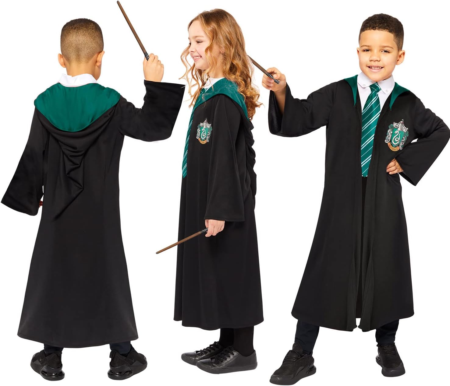 amscan Harry Potter Slytherin Kostüm Schulrobe 6-8 Jahre