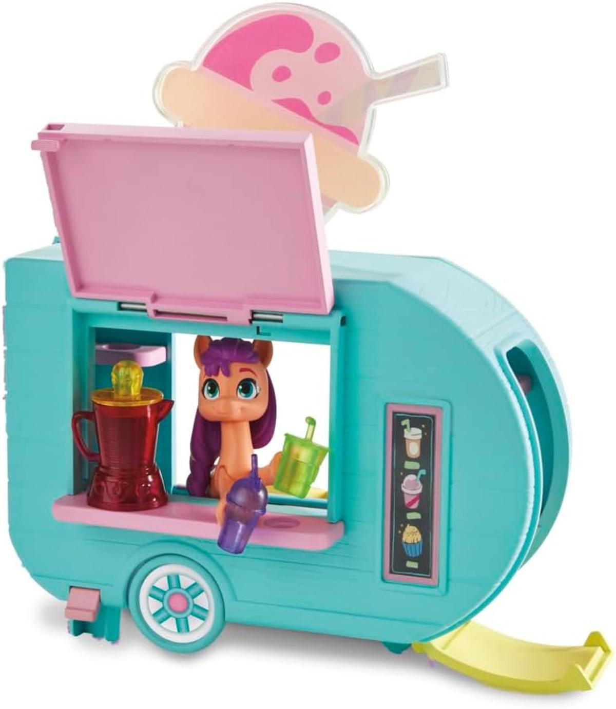 My Little Pony Spielzeug Sunny Starscout Smoothie Truck, kleine Hoof to Heart Ponyfigur