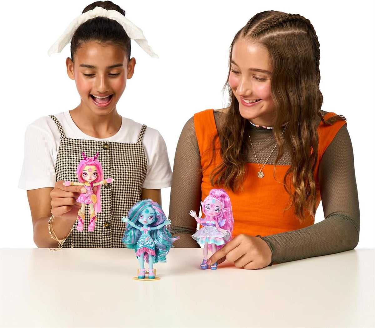 Magic Mixies Pixlings Puppe Deerlee im REH-Look: Magische Enthüllung der wunderschönen, detailreichen 16,5 cm großen Pixlings-Puppe in Einer Zaubertrank-Flasche