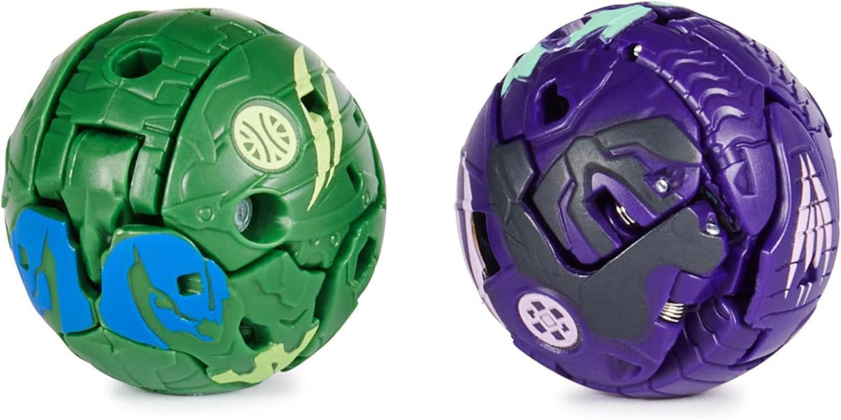 Bakugan 'Legends' 2023 Baku-Tin, hochwertige Metall-Aufbewahrungsbox mit exklusivem Fusions Gargonoid x Webam und einem weiteren Überraschungs-Ball, für Kinder ab 6 Jahren