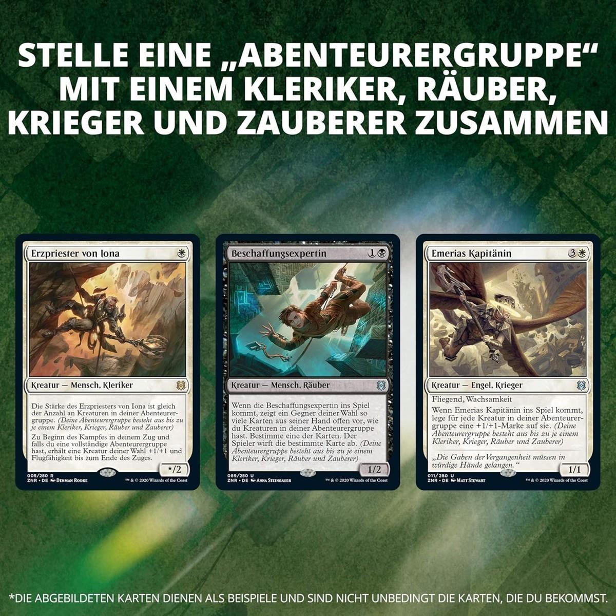Magic: The Gathering Zendikars Erneuerung Bundle 10 Boosterpackungen Deutsch