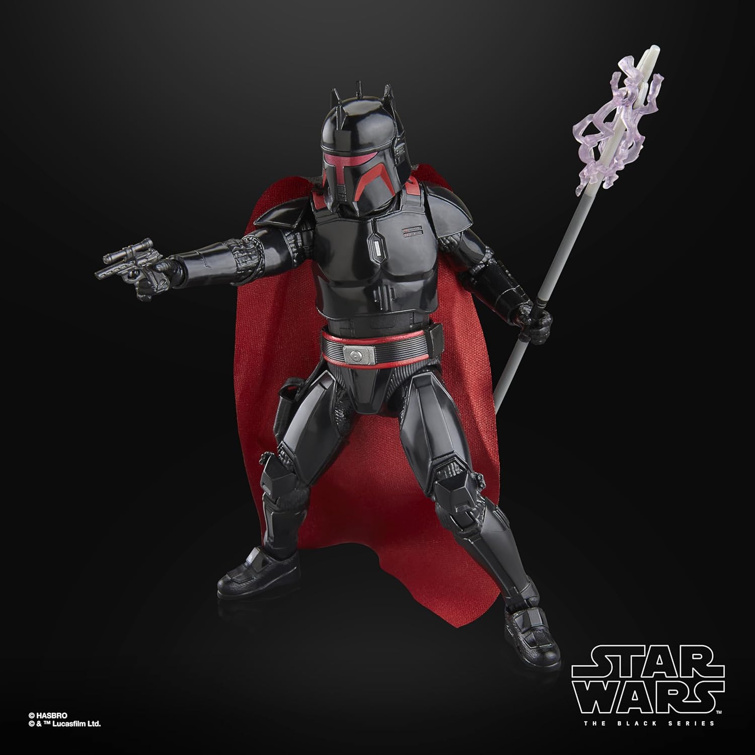 Star Wars The Black Series Moff Gideon (Dunkeltruppler Rüstung), Star Wars: The Mandalorian Premium Action-Figur zum Sammeln (15 cm)