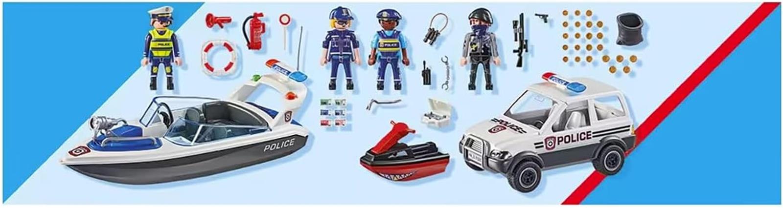 PLAYMOBIL 71570 Polizeijagd im Wasser