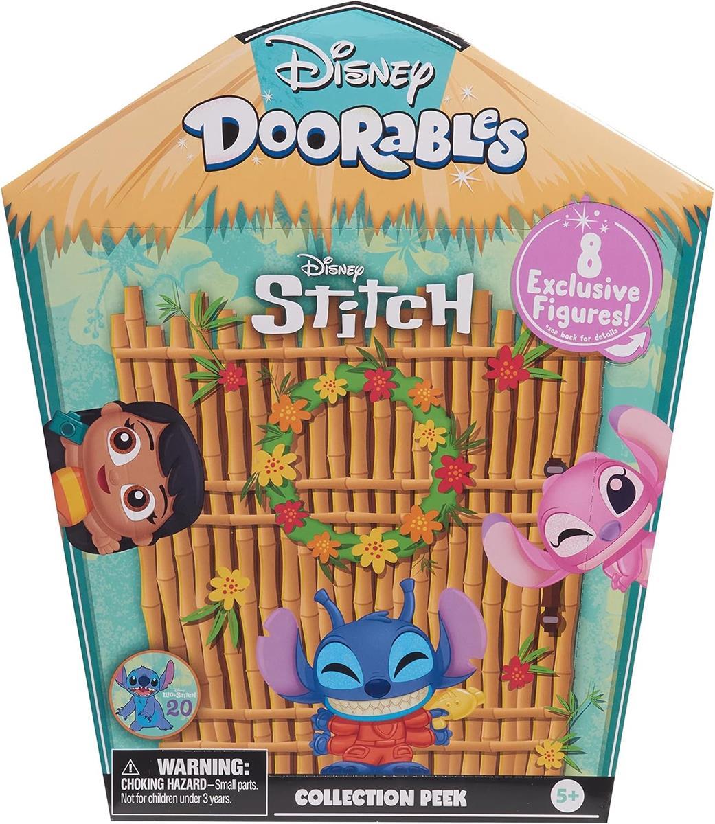 Just Play Disney Doorables Disney Stitch Sammeledition, 8 Exklusive Figuren, Disneyfans, Kinderspielzeug ab 5 Jahren