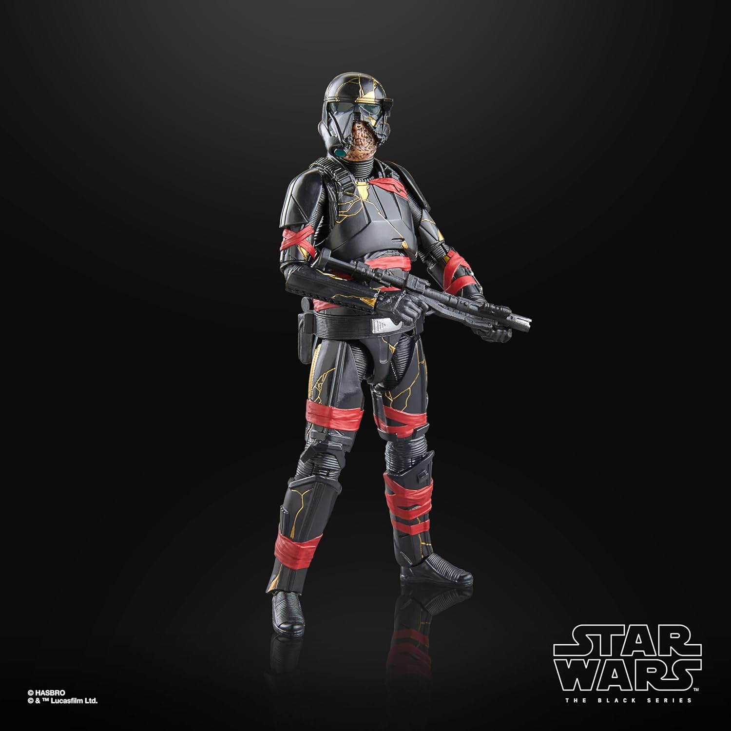 Star Wars The Black Series Night Trooper, Star Wars: Ahsoka Premium Action-Figur zum Sammeln (15 cm)
