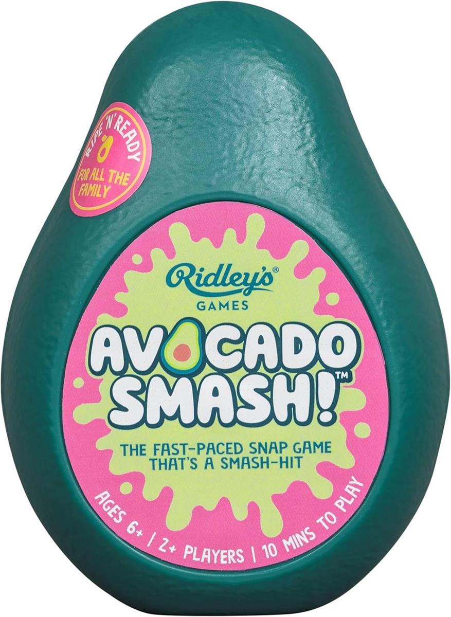 Ridley's Avocado Smash, schnelles Familien-Kartenspiel, Schnappverschluss