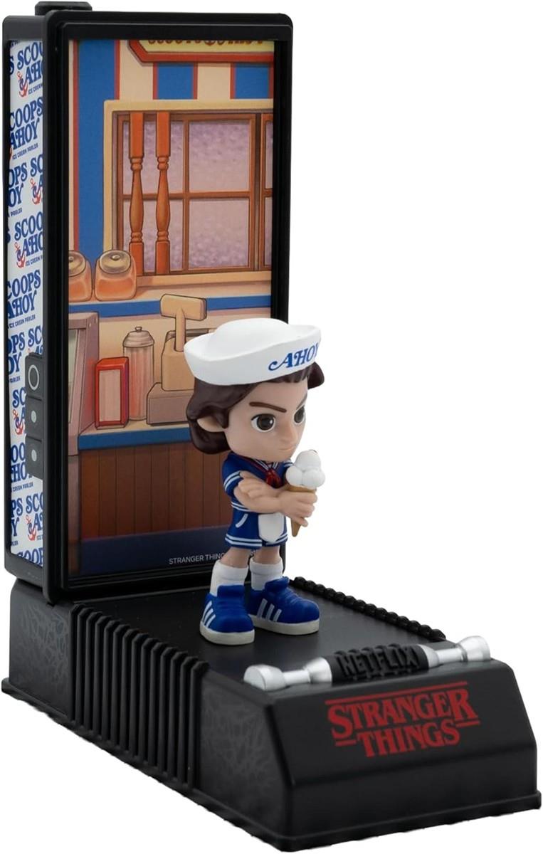 YuMe Stranger Things Walkie-Talkie zum Sammeln | Reversible Minifigur Capsule Series 3 und Display | Netflix Merchandise | Geschenkspielzeug für Kinder, Erwachsene und Fans der Serie