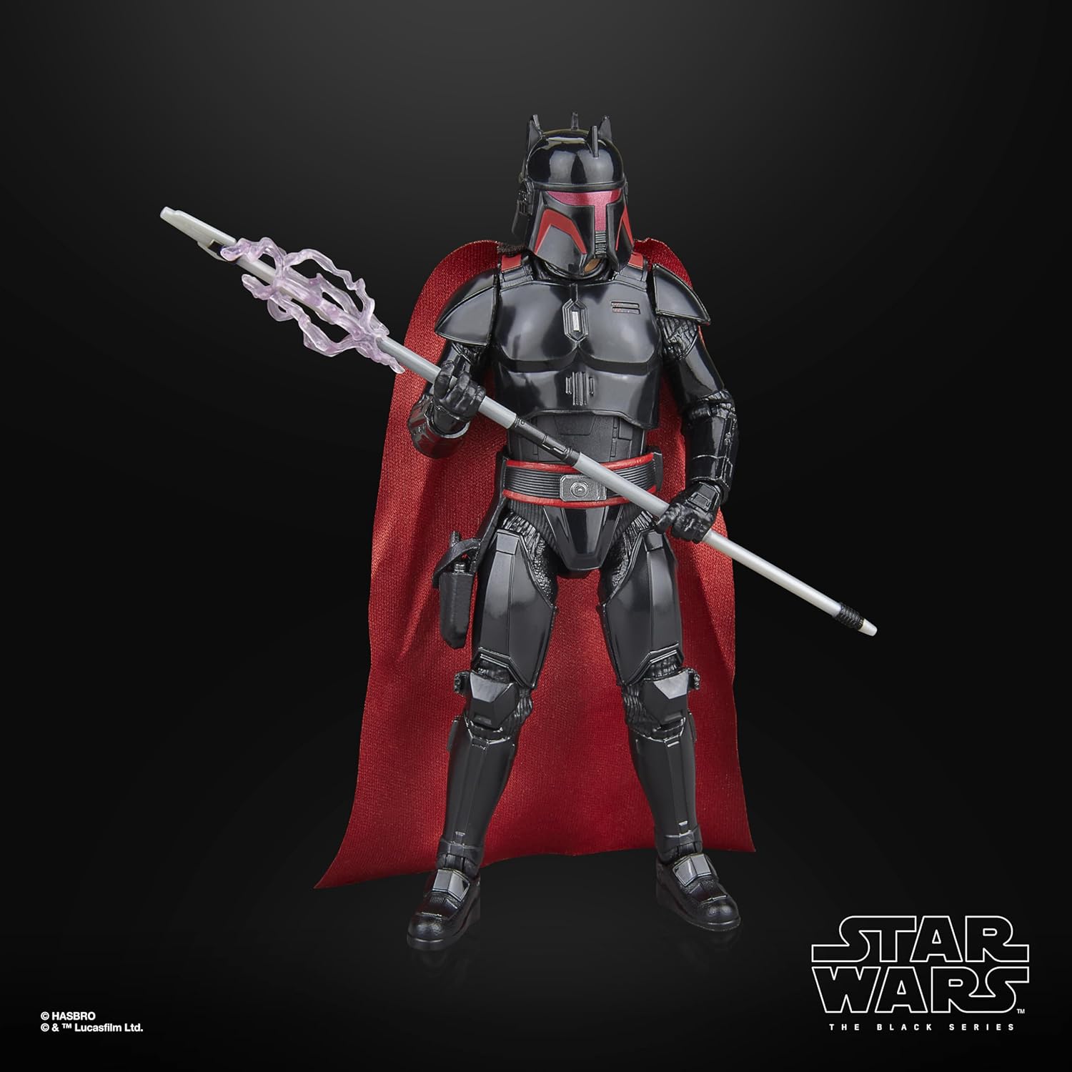 Star Wars The Black Series Moff Gideon (Dunkeltruppler Rüstung), Star Wars: The Mandalorian Premium Action-Figur zum Sammeln (15 cm)