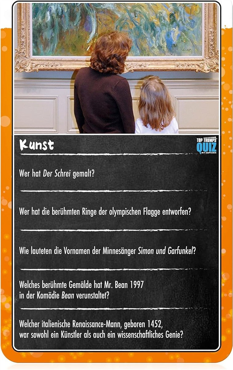 Top Trumps Quiz Pub Quiz Edition - Kartenspiel für Pub und Trivia Fans! - Fanartikel & Merchandise - Kartenspiel für 2+ Spieler ab 14+ Jahren - Deutsch