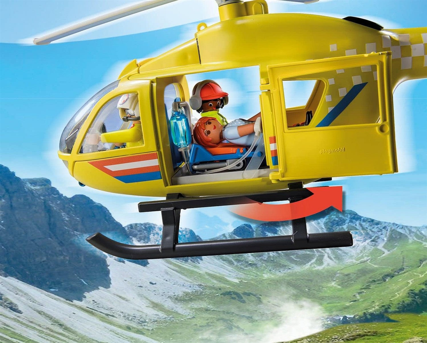 PLAYMOBIL 71203 City Life Rettungshelikopter